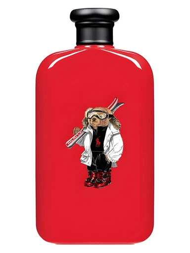 Holiday Bear Edition Polo Red